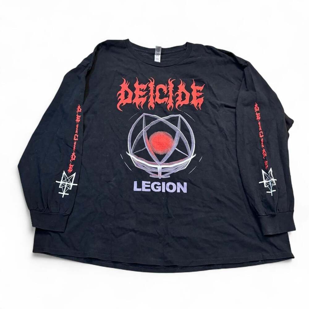 Deicide Legion 30th Anniversary Tour Long Sleeve Shirt 3XL